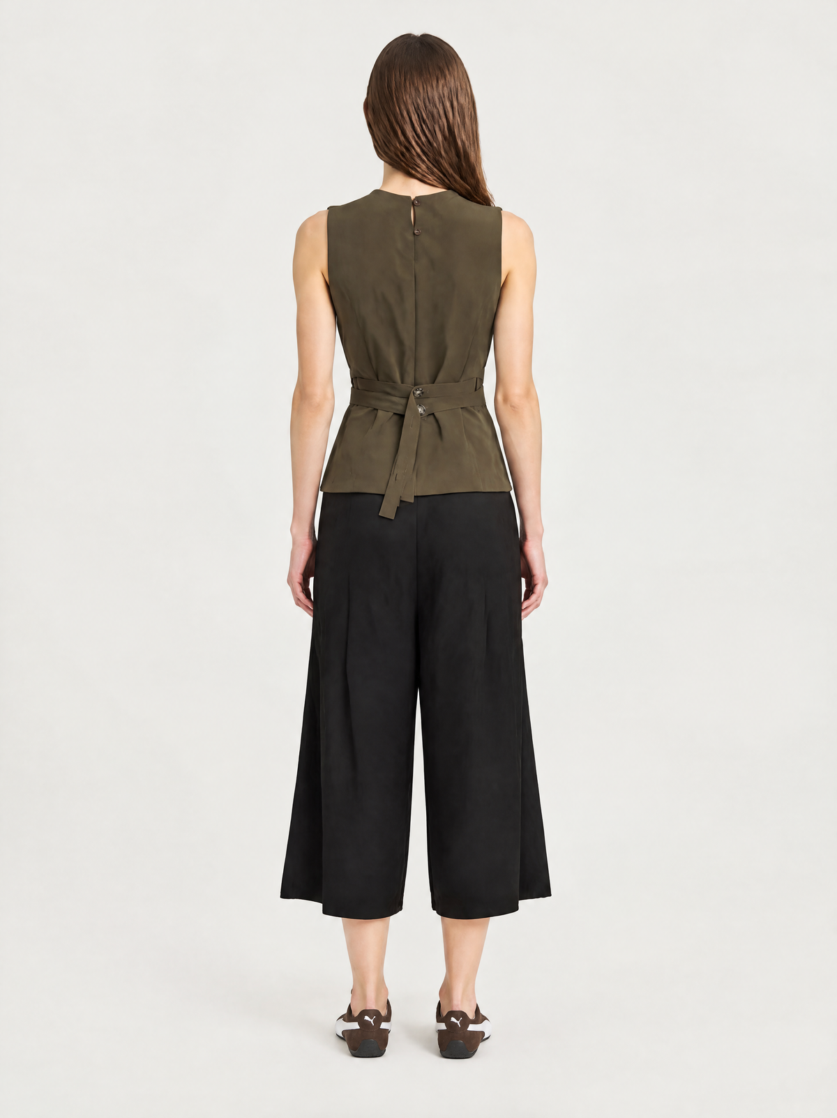 Top Doble Botonadura con Lazos