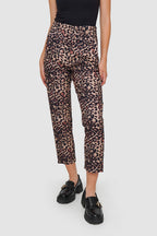 Pantalón Pinzas Animal Print