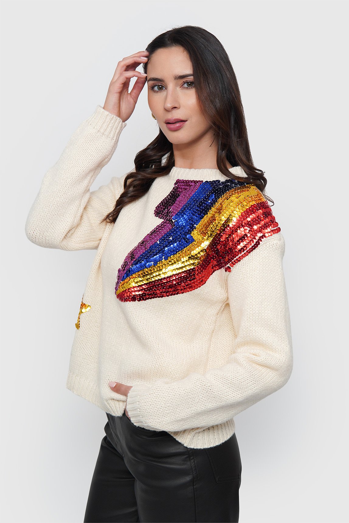 Chaleco Trueno Lentejuelas