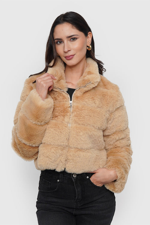 Chaqueta Piel Forro + Cierre