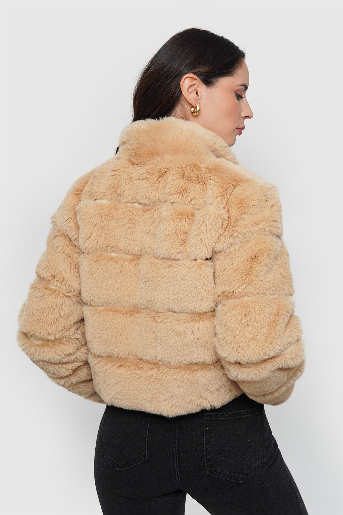 Chaqueta Piel Forro + Cierre