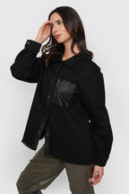 Sobrecamisa Detalle Ecocuero