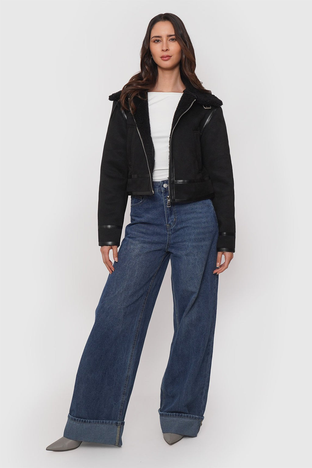 Chaqueta Aviadora Chiporro Forrado + Pretina