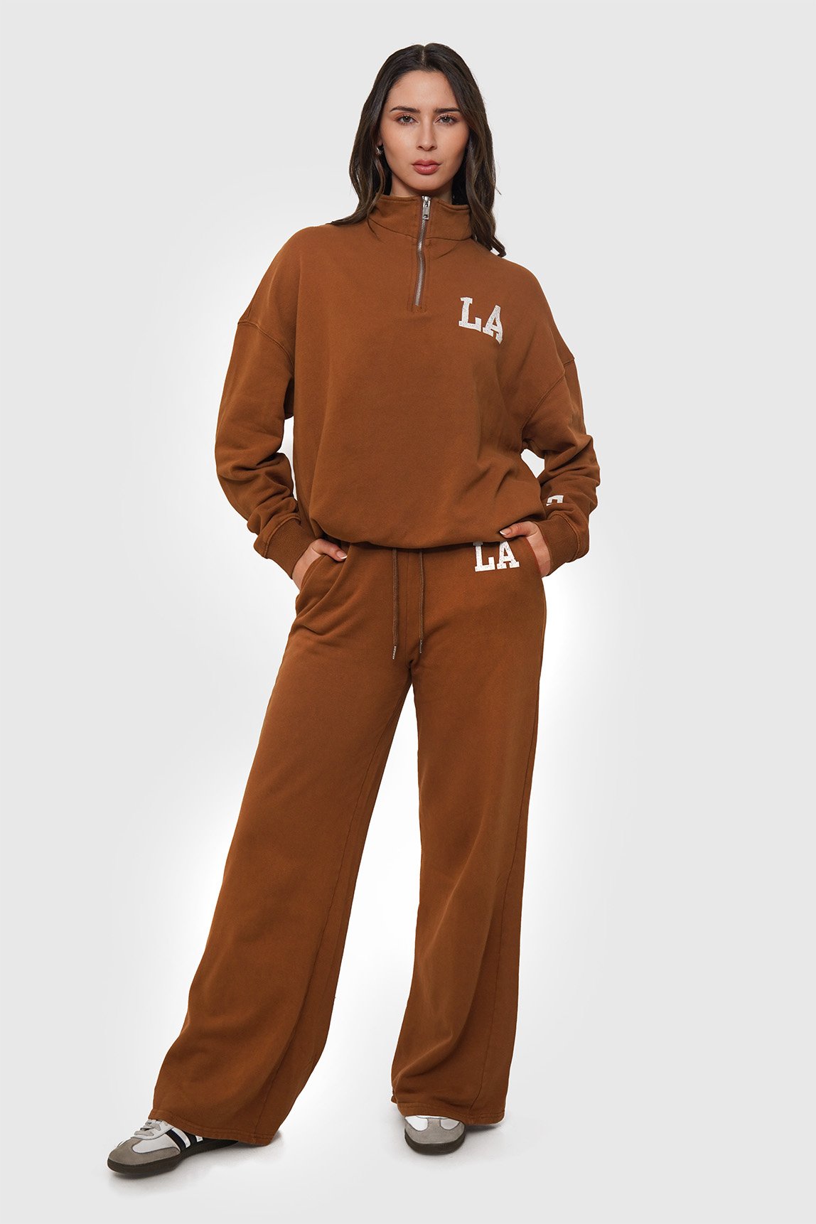Pantalón Deportivo Recto Deslavado