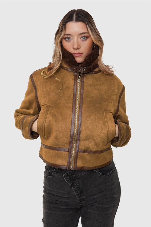 Chaqueta Aviadora Chiporro Forrado + Pretina