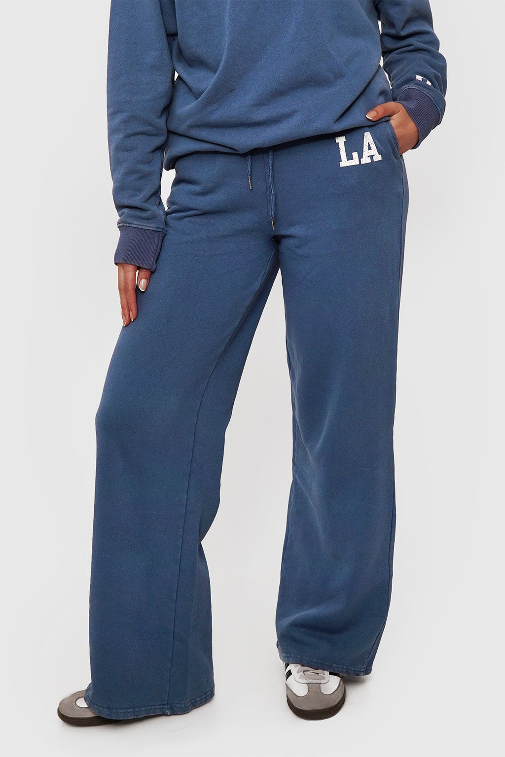 Pantalón Deportivo Recto Deslavado
