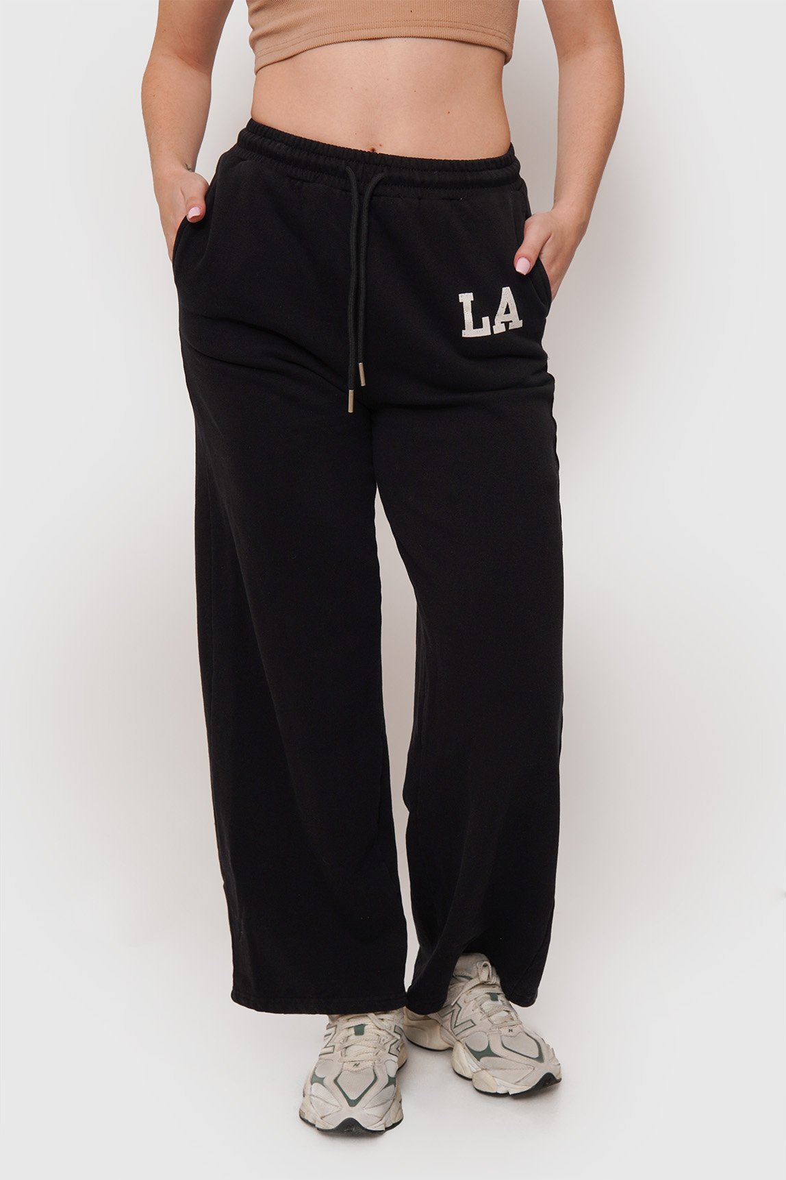 Pantalón Deportivo Recto Deslavado