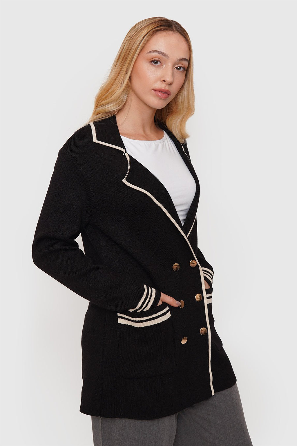 Chaqueta Blazer Punto