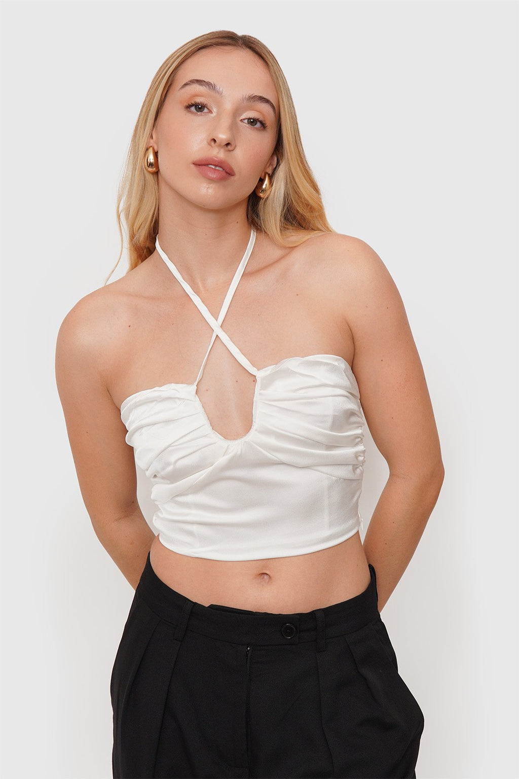 Crop Fruncido