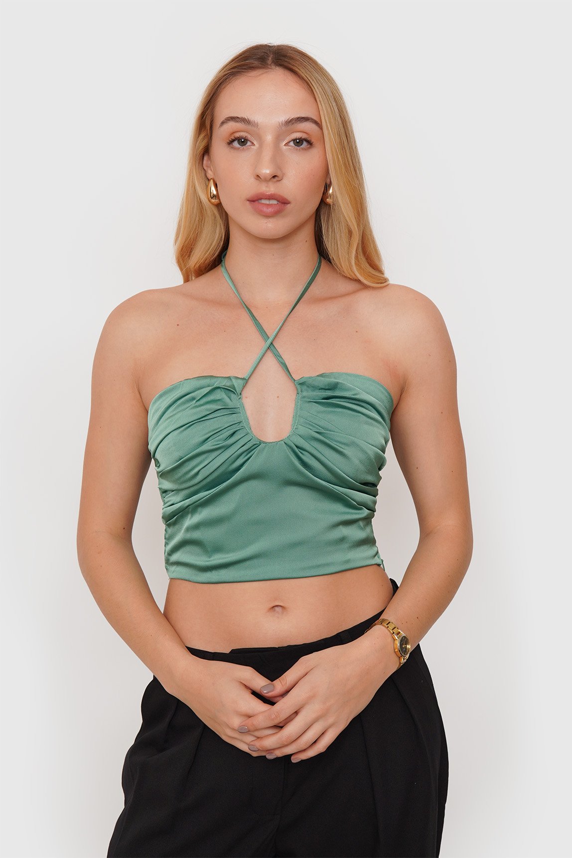 Crop Fruncido