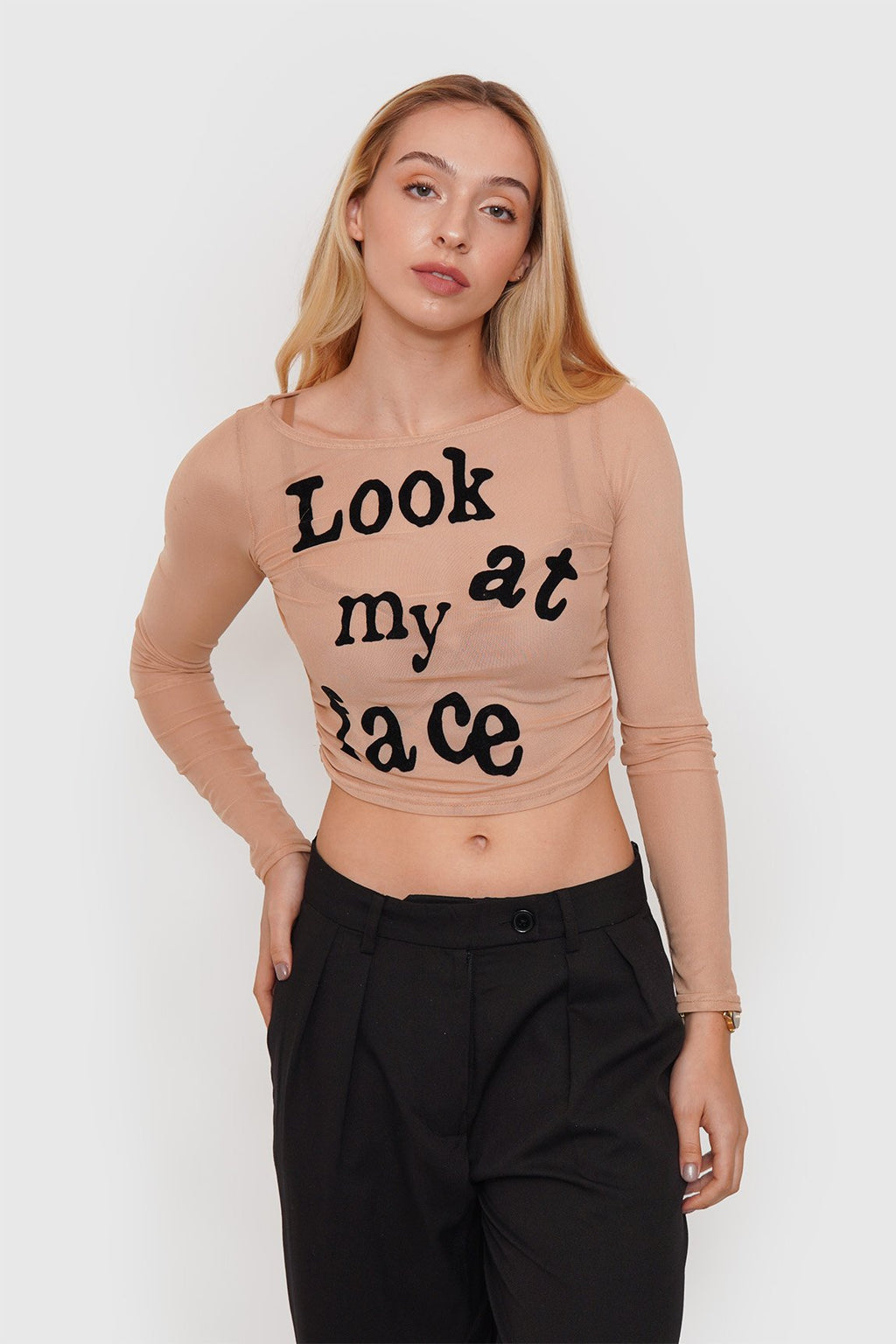Polera Gasa Estampada