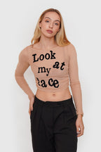 Polera Gasa Estampada