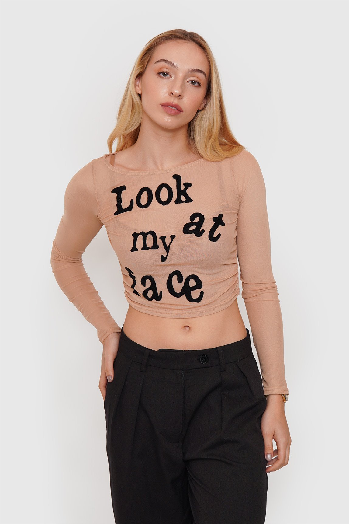 Polera Gasa Estampada