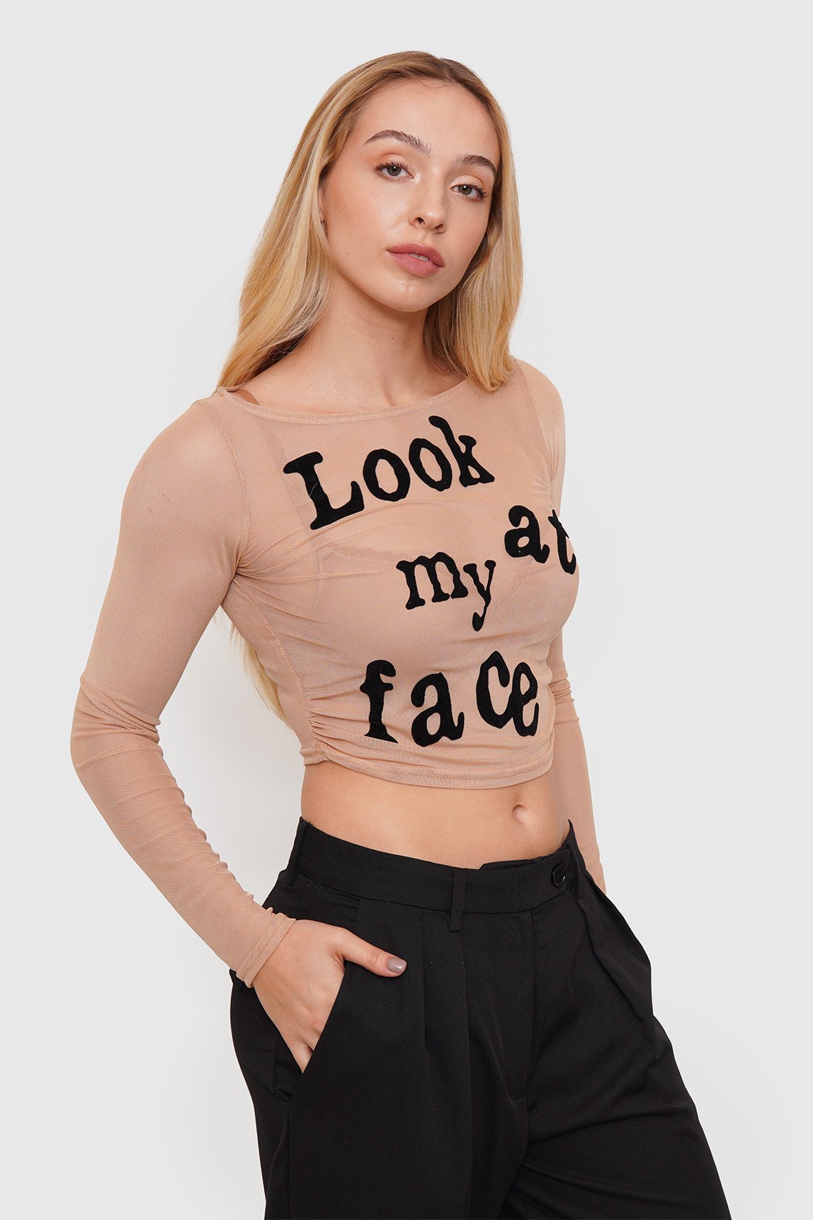 Polera Gasa Estampada
