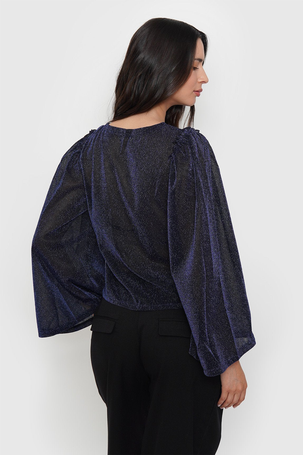 Blusa Manga Globo Brillo