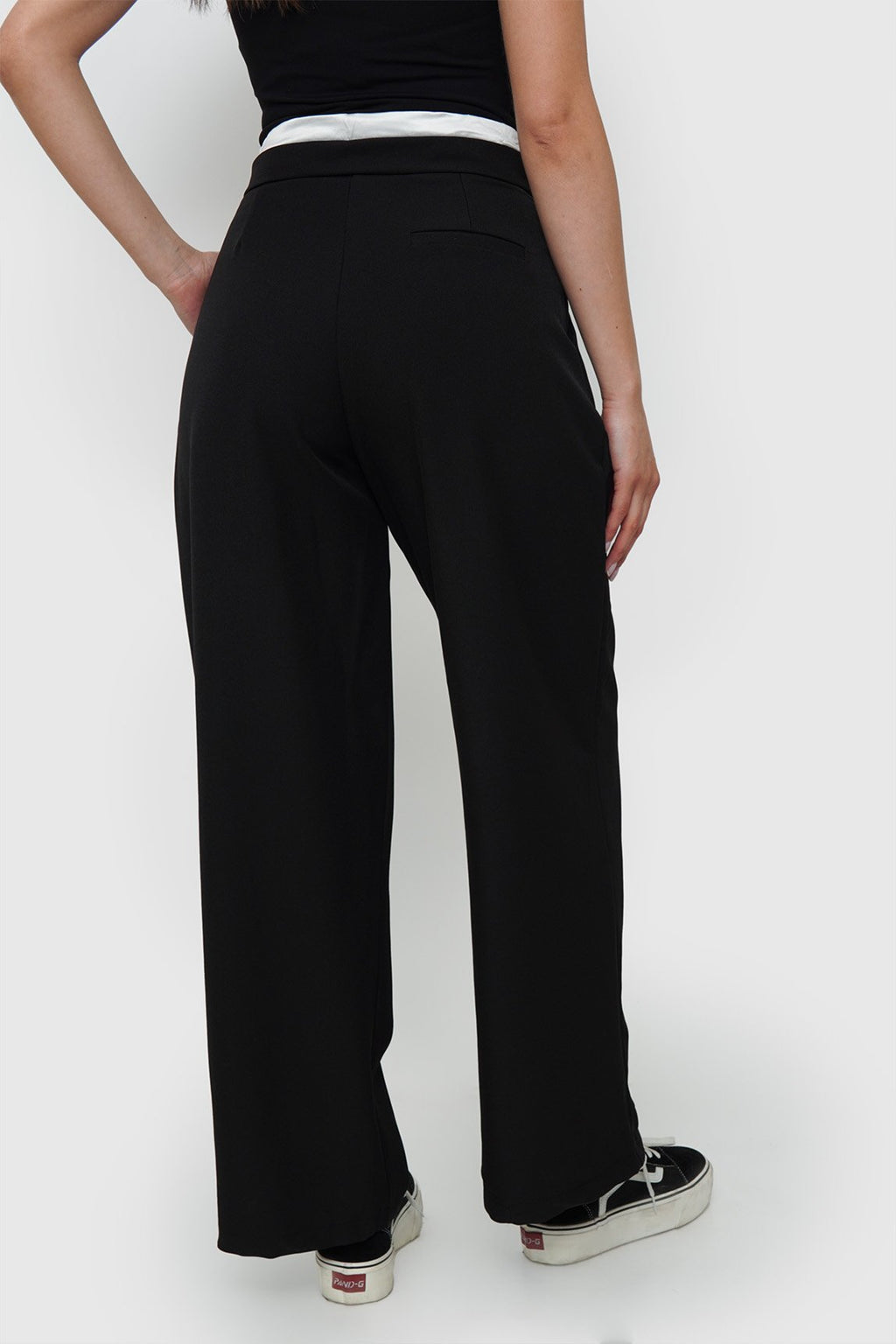 Pantalón Pretina Satín + Cierre