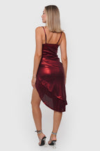 Vestido Metalizado Elástico