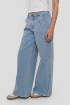 Jean Wide Legs Ancho Elásticado
