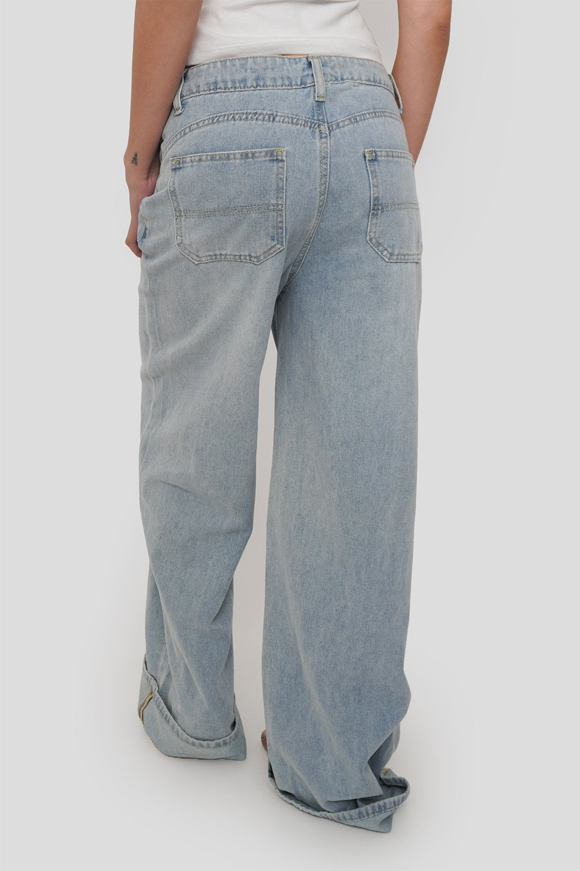 Jeans Baggy Deslavado