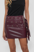 Falda Shorts Ecocuero