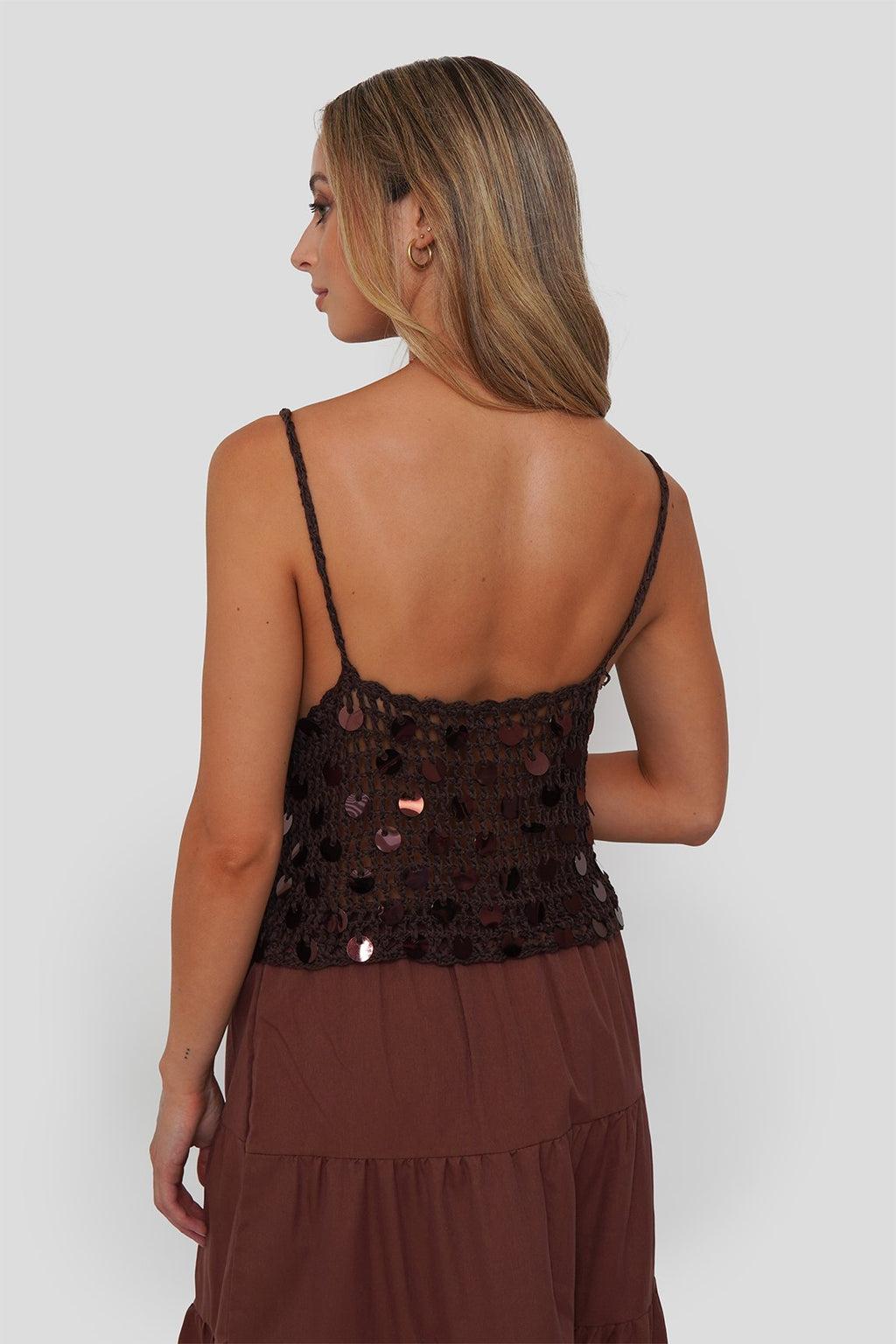 Top Crochet + Lentejuelas