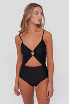 Traje de Baño Cut Out con Argolla