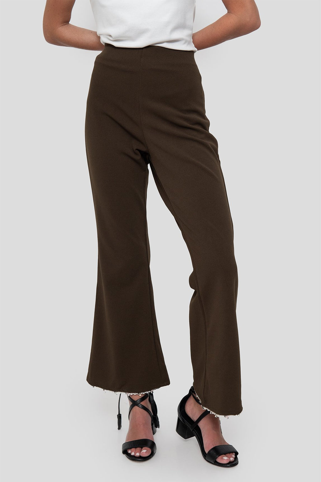 Pantalón Elasticado Aplicación Perla