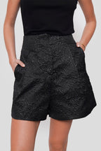 Short Brocado Bolsillo + Pinzas