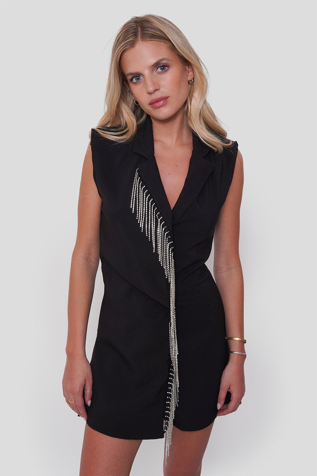 Vestido Sastre con Strass