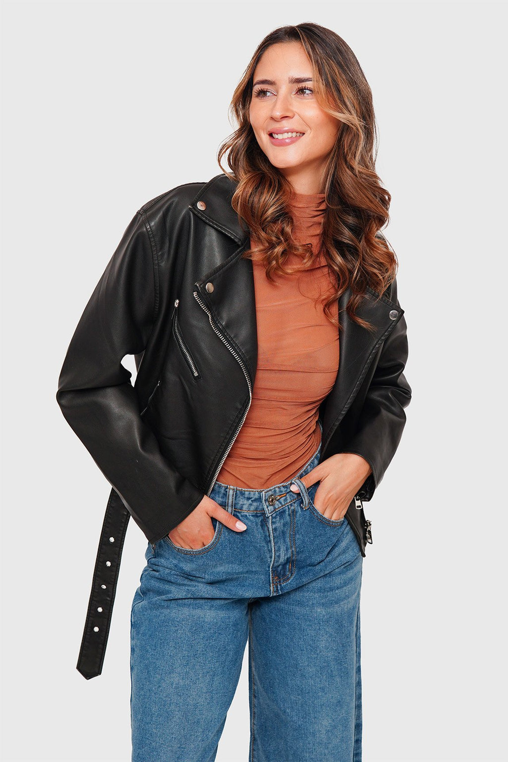 Biker Ecocuero Premium (Deslavado)
