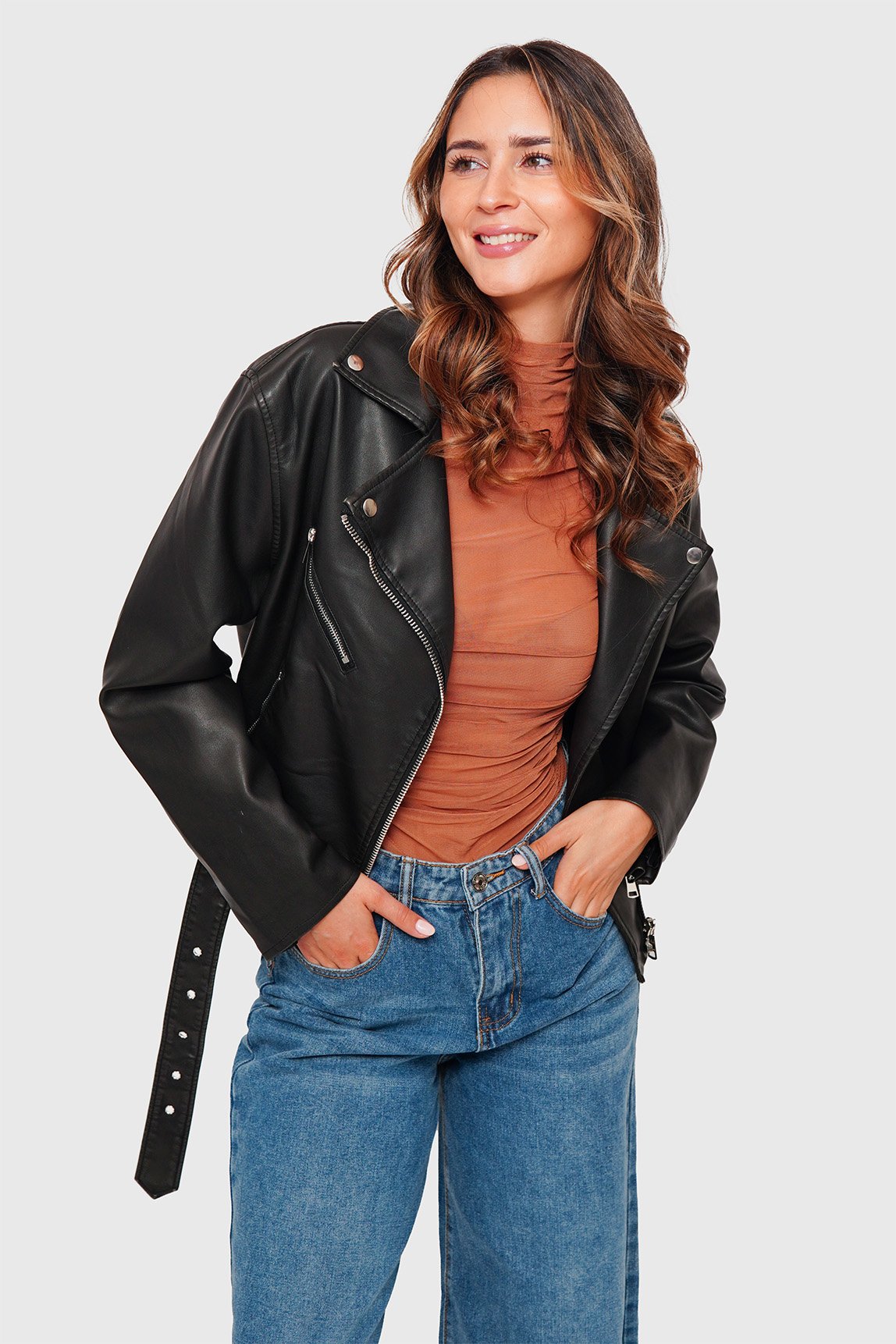 Biker Ecocuero Premium (Deslavado)