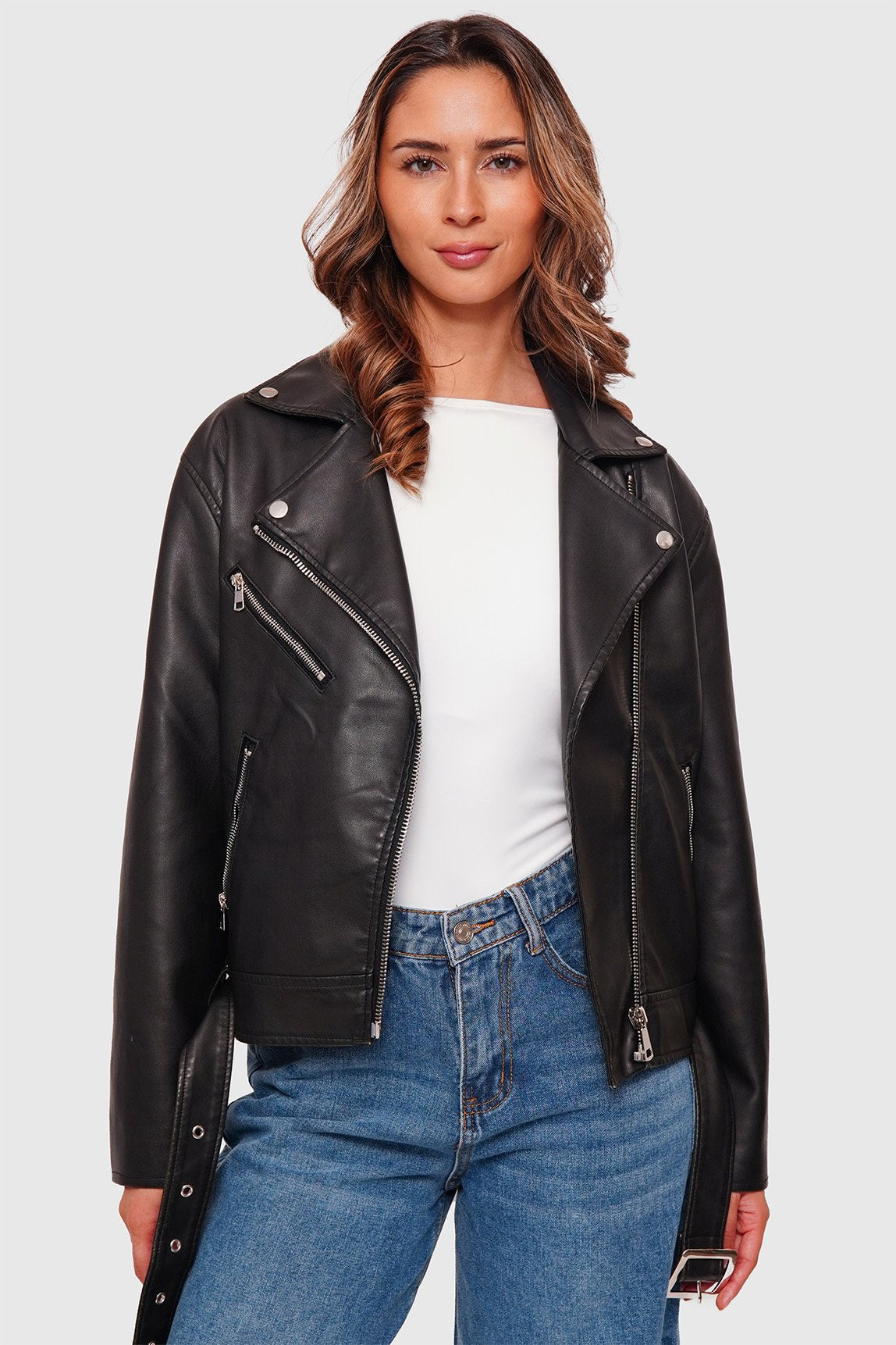 Biker Ecocuero Premium (Deslavado)