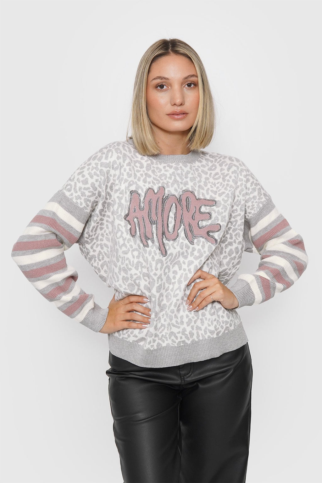 Chaleco Print Bordado “AMORE”