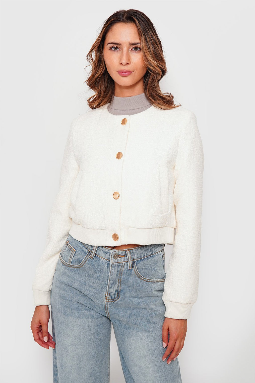 Chaqueta Bomber Forrada