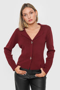 Blazer de Punto con Botones