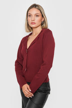 Blazer de Punto con Botones