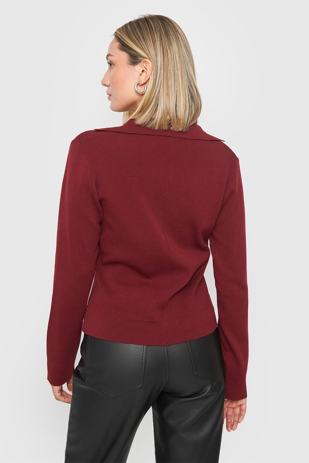 Blazer de Punto con Botones