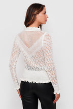 Chaleco Crochet Elasticado