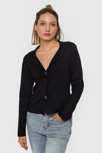 Blazer de Punto con Botones