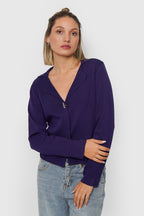 Blazer de Punto con Botones