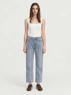 Jeans Bordado Margaritas