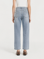 Jeans Bordado Margaritas