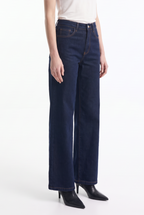 Jeans Elasticado de Tiro Alto