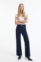 Jeans Elasticado de Tiro Alto