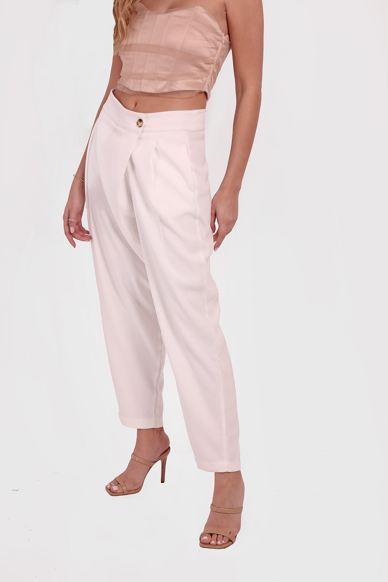 Pantalón Sastrero Cintura Cruzada