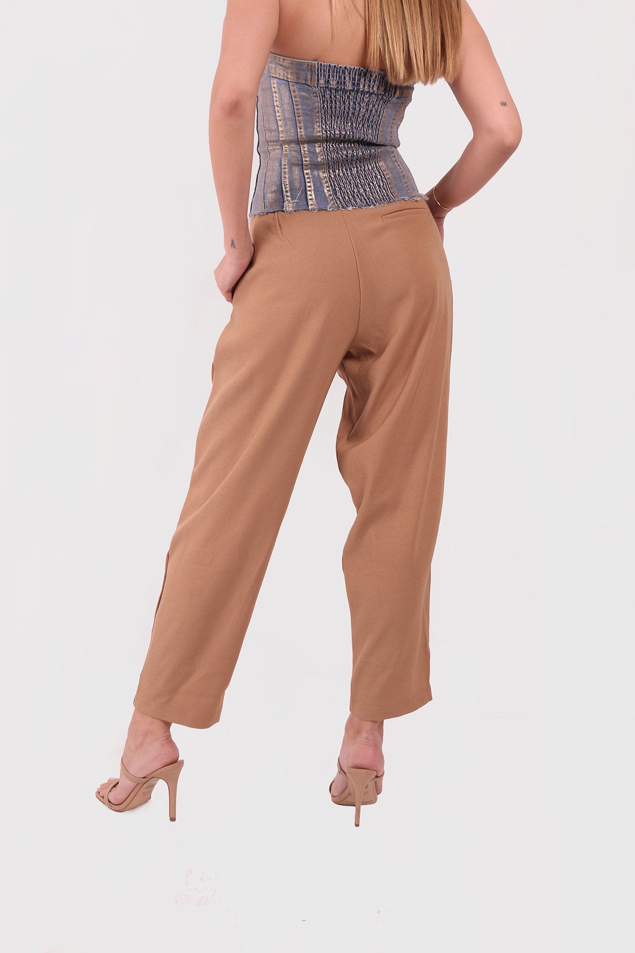 Pantalón Sastrero Cintura Cruzada