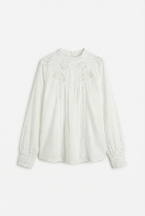 Blusa Delicada Detalles Broderie