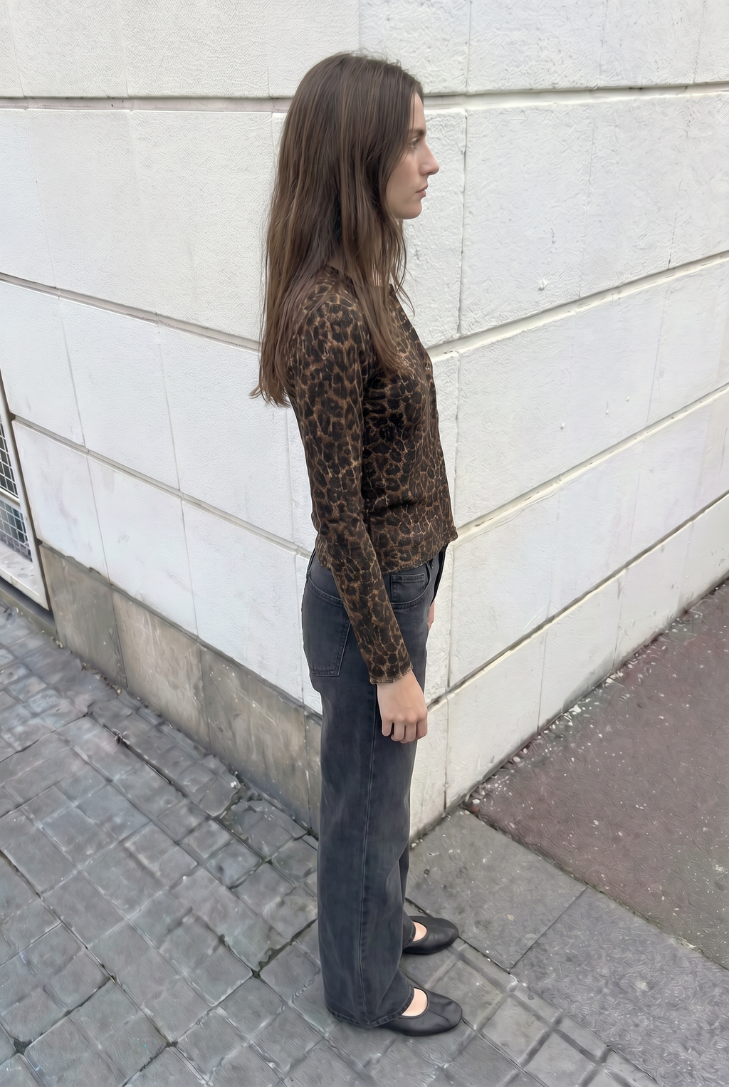 Sweater Animal Print Spandex