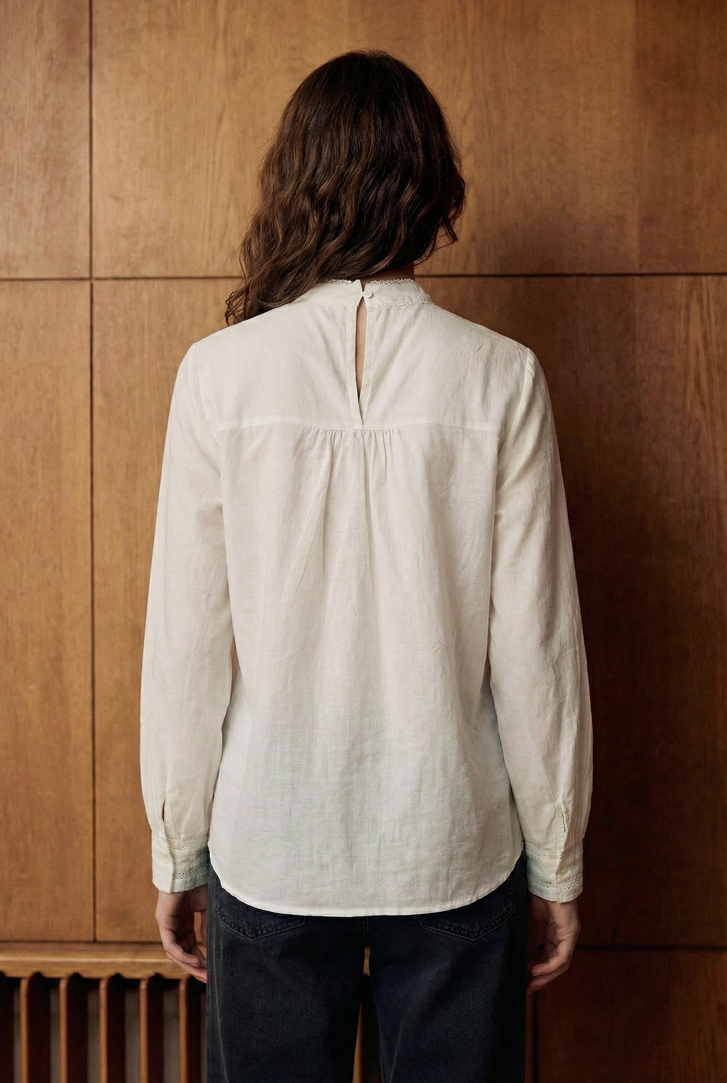 Blusa Delicada Detalles Broderie
