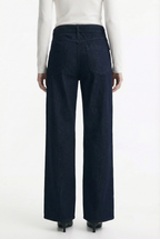 Pantalón Wide Leg con Cinturón Incorporado